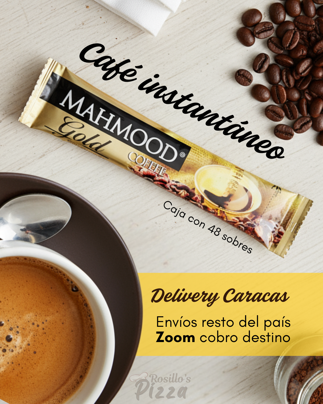 Cafe GOLD instantaneo mahmood caracas delivery