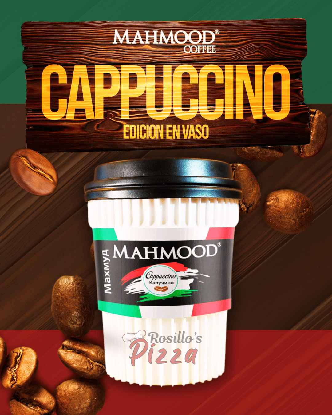 Capuchino cappuccino moka mahmood leche azucar instantaneo