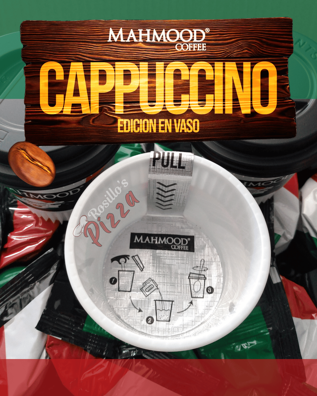 Capuchino cappuccino moka mahmood leche azucar instantaneo