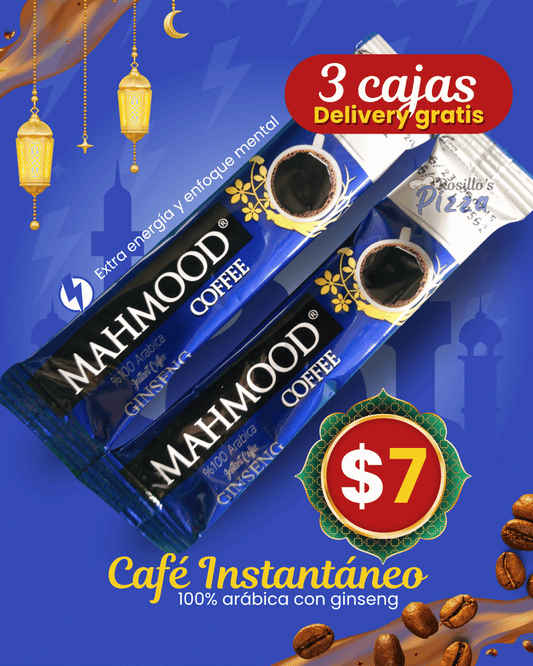 Café ginseng 100% arábica mahmood