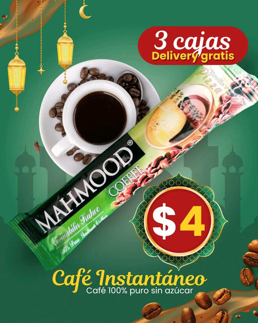 Café instantáneo 100% puro mahmood